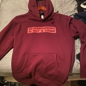 Maroon hoodie